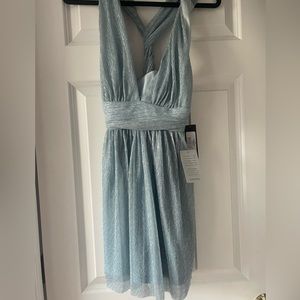 Brand new blue shimmer dress from Nordstrom. Lulu’s brand